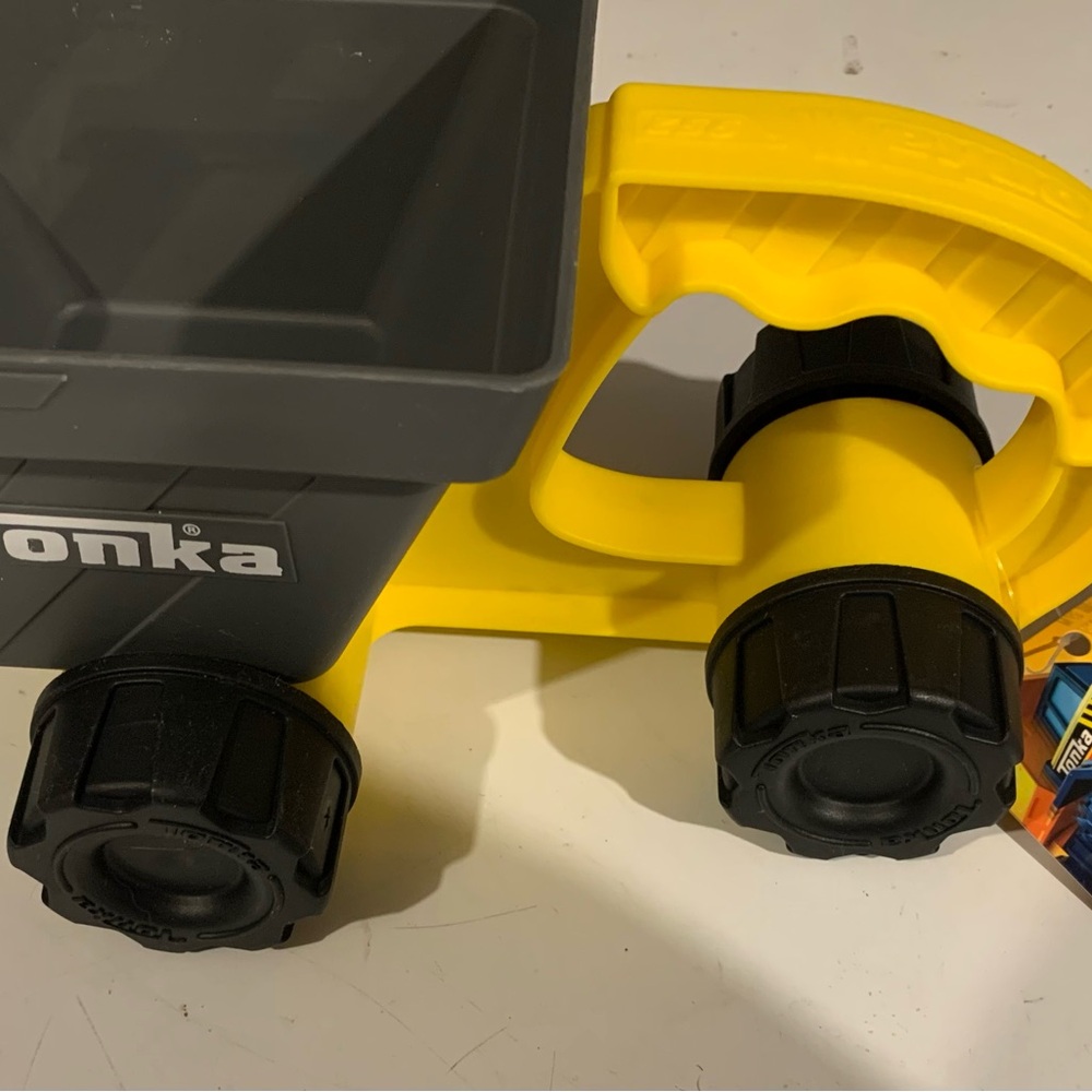 Tonka Yellow and Black Toy Truck